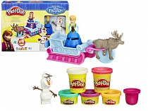 Игровой набор пластилина Play-Doh "Приключение Анны на санях" несомненно понравится ребенку, котором