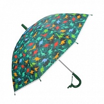 Зонт детский Динозаврики,  48см, свисток, полуавтомат