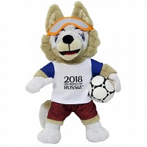Волк Т11251 Забивака, 28см, в пакете FIFA-2018