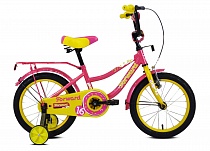Велосипед FORWARD FUNKY 18 фиолетовый/желтый FUNKY_18_VY