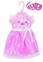 Одежда для кукол 38-45см Платье "Корона"