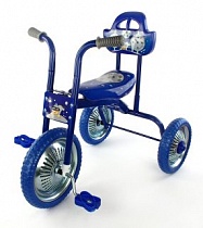 Велосипед трехколесный Лунатики, синий