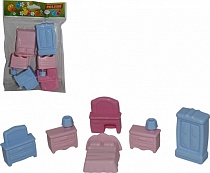 Набор 49322 мебели для кукол №1 (6 элементов в пакете) ПОЛЕСЬЕ